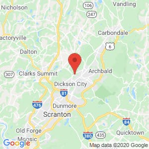 Blakely Self Storage map