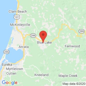 Blue Lake Storage map
