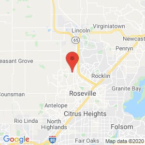 Blue Oaks Self Storage map