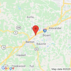 Browning Park Mini Storage map