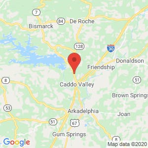 Caddo Valley Landing map