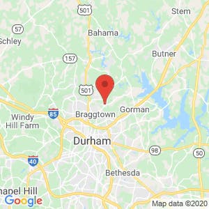 Cardinal Self Storage – North Durham map