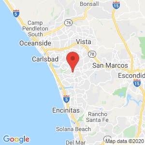 Carlsbad Self Storage map