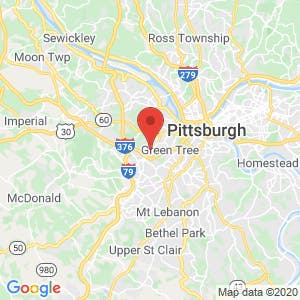Carnegie Self Storage map