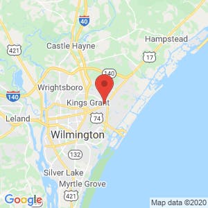 Carolina Storage Centers at North Market map
