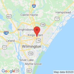 Carolina Storage Centers map
