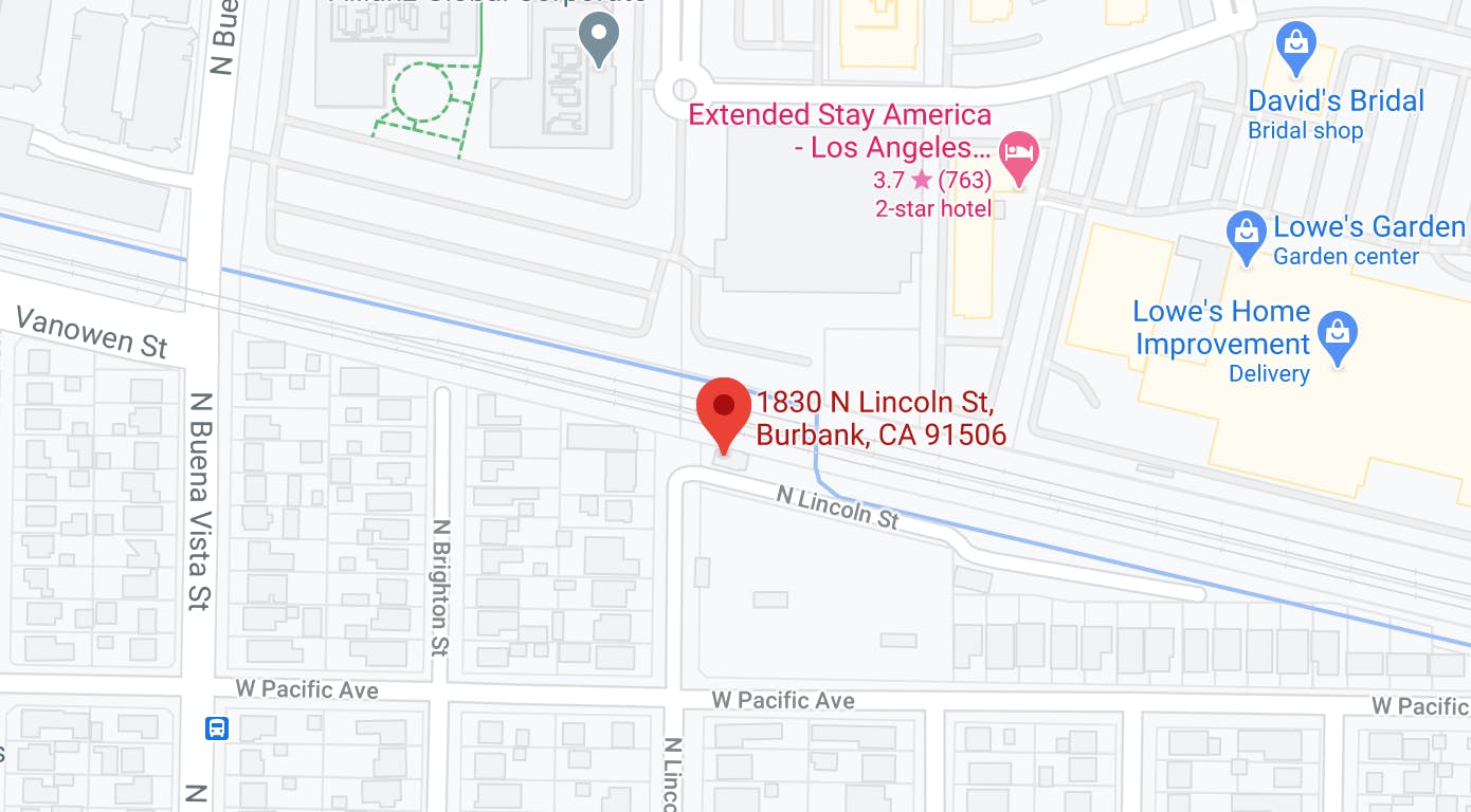Burbank Boat & RV Storage map