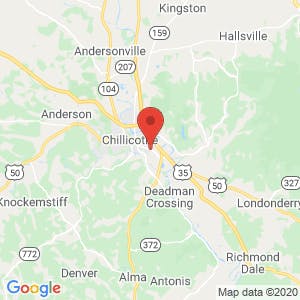 Chillicothe Storage map