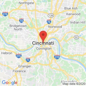 Cincinnati map