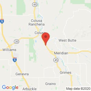 Colusa U-Store map