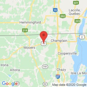 Corner Storage and Rentals map