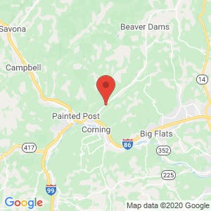 Corning Mini Storage map