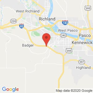 Cottonwood Self Storage map