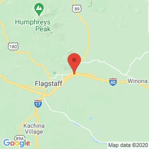 Country Club Self Storage map