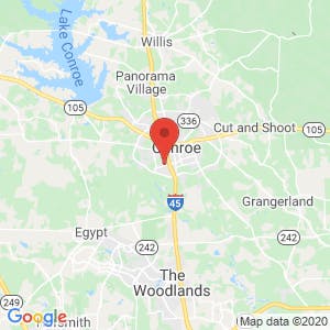 CubeSmart Self Storage – Conroe map