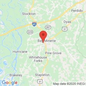 D’Olive Street Storage map