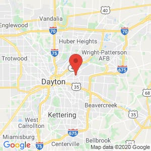 Dayton Parking & Storage map