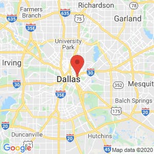 Deep Ellum Self Storage map