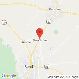 Deschutes RV Storage map