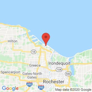 Dewey Self Storage map