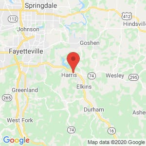 Double Springs & Elkins Mini Storage map