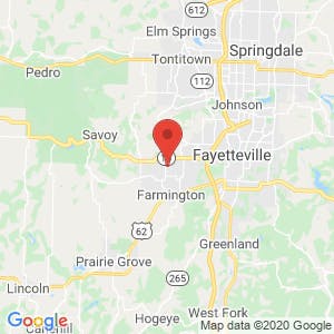 Double Springs Storage map