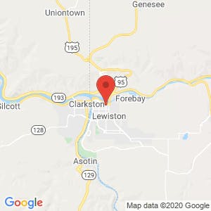 Downtown Self Storage map