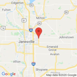 Eastside Storage of Janesville map