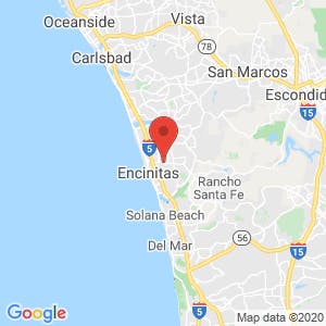 Encinitas Self Storage map