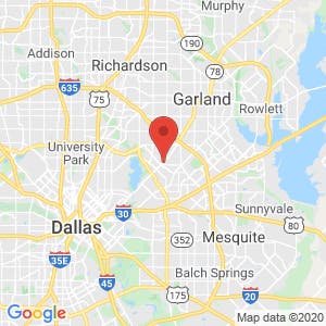 Extra Space Storage – Garland Rd. map
