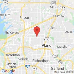Extra Space Storage Plano map