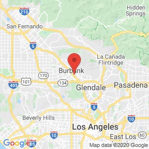 EZ Storage – Burbank map