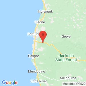 Fort Bragg Leisure Time RV Park map