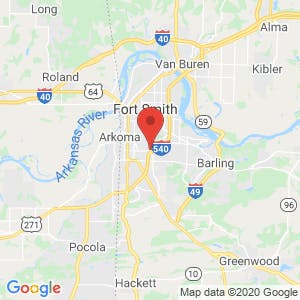 Fort Knox Self Storage map