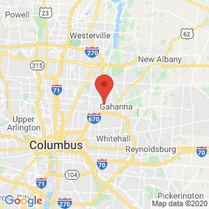 Gahanna RV & Boat map