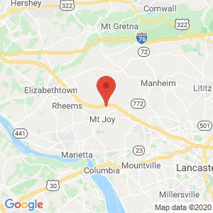 Garber Self Storage map