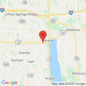 Geneva Mini Storage map