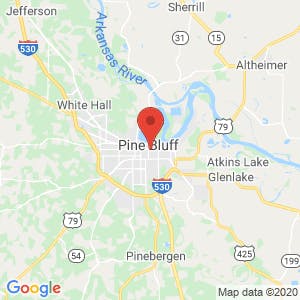 Georgia Street Self Storage map