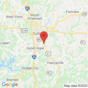 GoldStar Self Storage Facility map