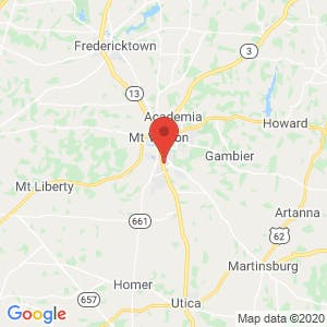 Green Valley Self Storage map