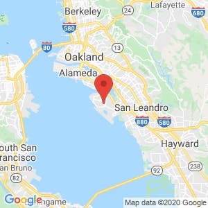 Harbor Bay RV and Self Storage map