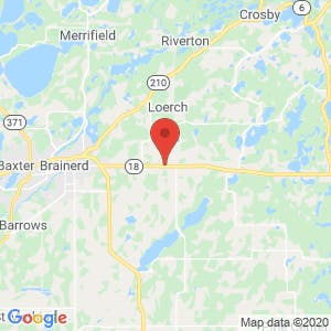 Highway 18 Collision Center map