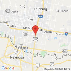 Hwy Storage – South Pharr map
