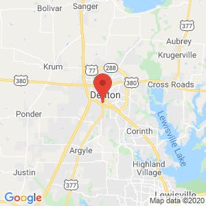 Iron Guard Storage – Denton map