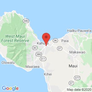 Kahului Self Storage map