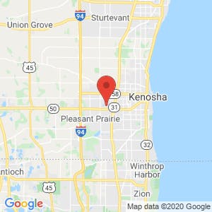 Kenosha Storage map