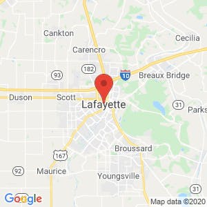 Lafayette map