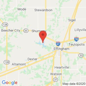 Lake Sara Storage map