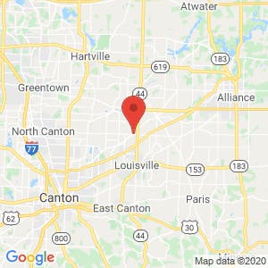 Louisville Self Storage map