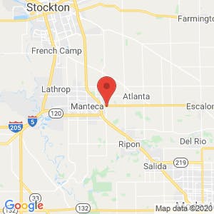 Manteca RV & Boat Storage map
